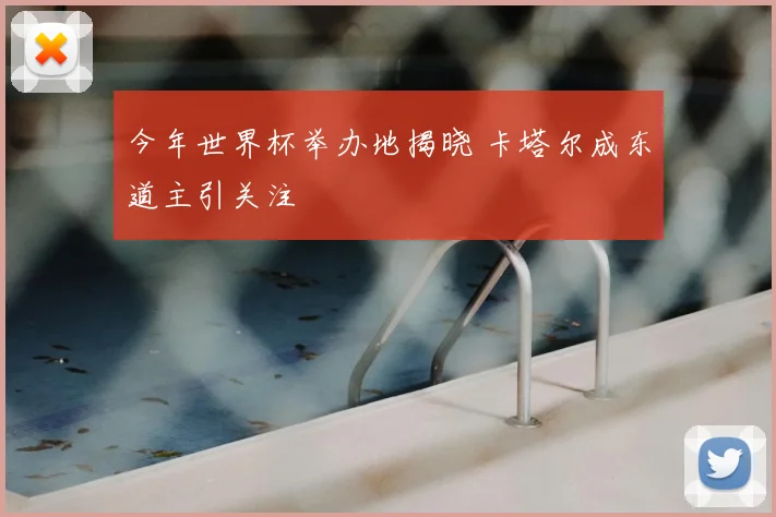 今年世界杯举办地揭晓 卡塔尔成东道主引关注